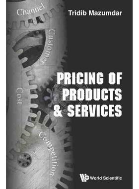 【预售 按需印刷】 产品和服务定价PRICING OF PRODUCTS & SERVICES