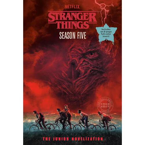 预售 怪奇物语第五季：青少年小说版 Netflix电视剧周边书 英文原版 Stranger Things, Season Five: The Junior Novelization 7-1