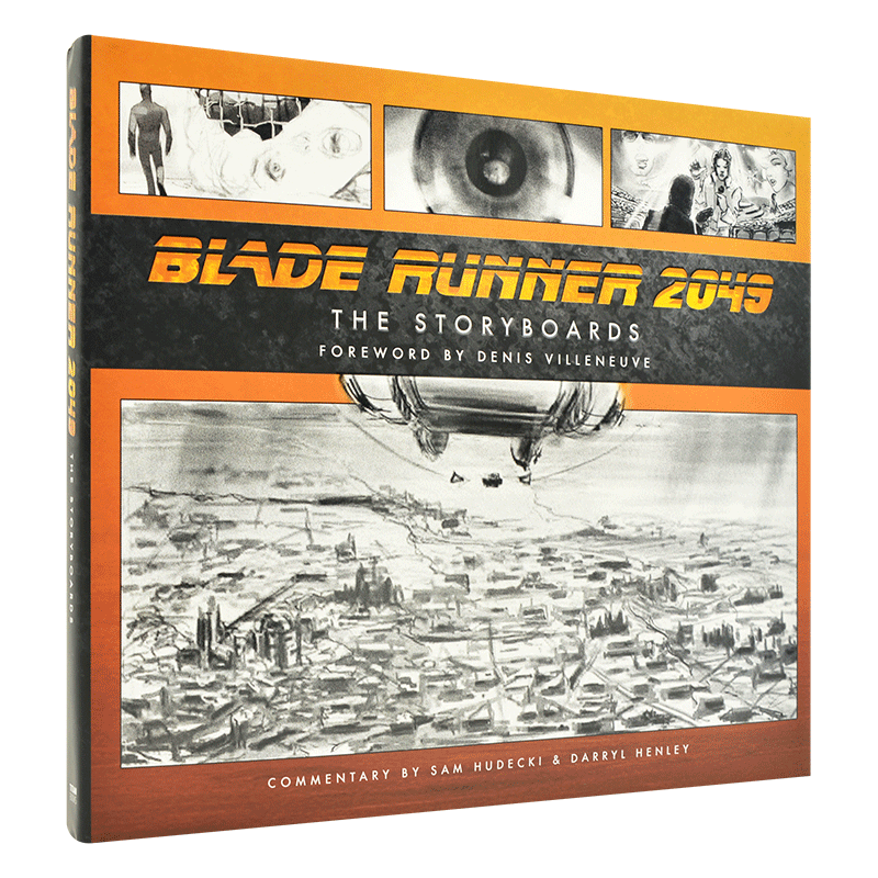 预售 银翼杀手2049 电影分镜故事板 艺术画册设定集 英文原版 Blade Runner 2049:The Storyboards 原画设计手稿 视觉草图 精装 中