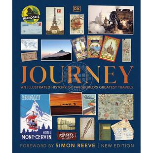 History the 社 Illustrated 现货 图解历史 DK出版 旅程：世界伟大旅行 Journey Travels Greatest 英文原版 World