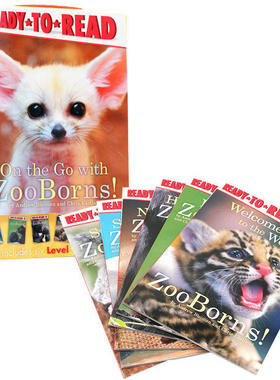 现货 On the Go with Zooborns! Set : Welcome to the World, Zooborns!; I Love You, Zooborns!