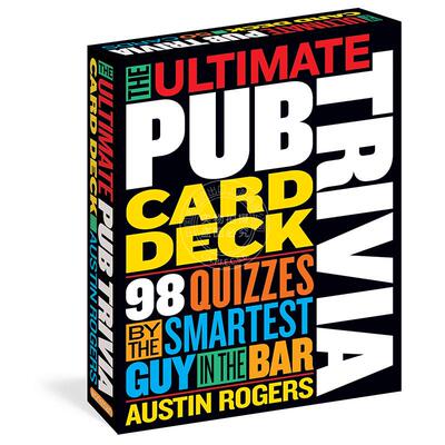 现货 The Ultimate Pub Trivia Card Deck: 98 Quizzes by the Smartest Guy in the Bar 英文原版
