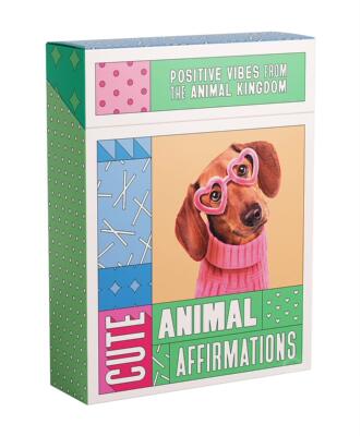 现货 可爱的动物肯定：来自动物王国的积极共鸣 英文原版 Cute Animal Affirmations : Positive vibes from the goodest boys in