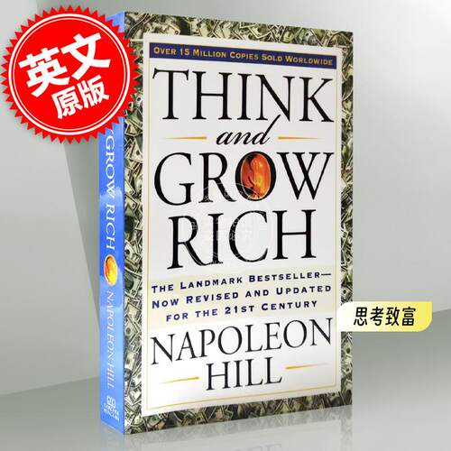 现货 企鹅 英文原版书籍 Think and Grow Rich 成功学：思考致富
