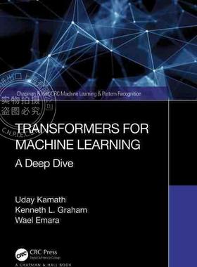 【预售 按需印刷】 Transformers for Machine Learning