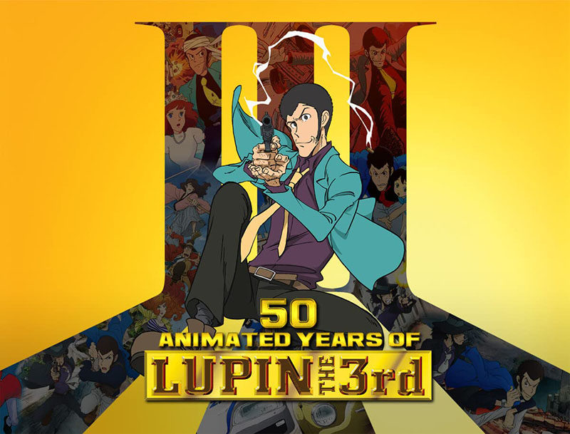 鲁邦三世 50年动画史 英文原版 50 animated years of lupin the 3rd