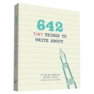 英文原版 642 Write 小事 about 怎么写都行 Things 642件可写 Tiny