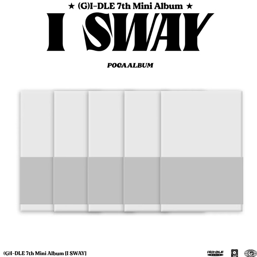 【中图音像】(G)I-DLE / 第7张迷你专辑 [ISway] (Poca版)