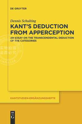 预售 按需印刷 Kant s Deduction From Apperception