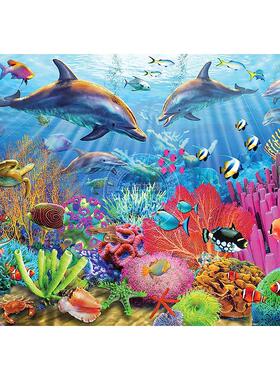 珊瑚礁拼图1000片 文创周边 Peter Pauper Press 英文原版  Puzzle Coral Reef 1000 Piece Jigsaw Puzzle