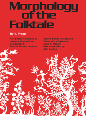 预售 按需印刷 Morphology of the Folktale: Second Edition
