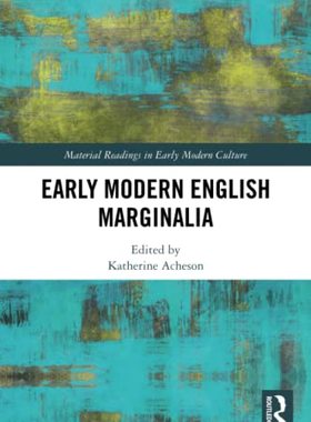 预售 按需印刷 Early Modern English Marginalia