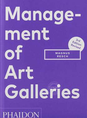 艺术画廊的管理 马格努斯·雷施 Magnus Resch 英文原版 Management of Art Galleries