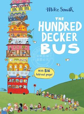 现货 百层巴士 儿童绘本故事书 Mike Smith 英文原版 The Hundred Decker Bus 3-5岁