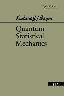 预售 按需印刷 Quantum Statistical Mechanics