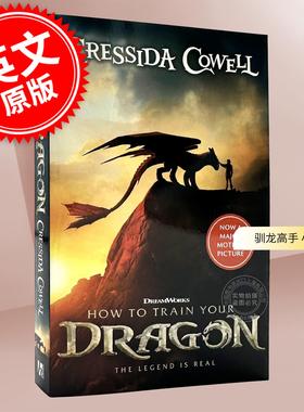 现货 驯龙高手真人电影版原作小说 Cressida Cowell 儿童文学 英文原版 How to Train Your Dragon 7-9岁