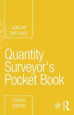 【预售 按需印刷】 Quantity Surveyor s Pocket Book