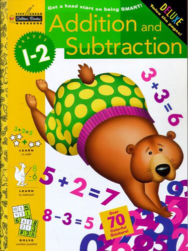 现货 中图原版  Phonics/Spelling/Addition and Subtraction 美国小学一二年级英语数学练习册