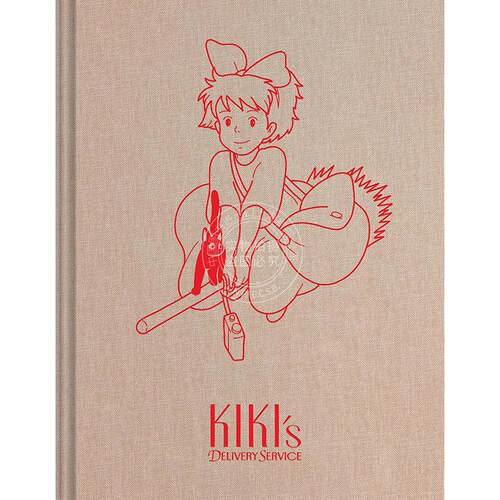 吉卜力工作室魔女宅急便素描笔记本 动画电影周边书 英文原版 Studio Ghibli Kiki's Delivery Service Sketchbook