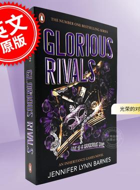 现货 光荣的对手 盛大的游戏 青少年小说书 Jennifer Lynn Barnes 英文原版 Glorious Rivals 12-17岁