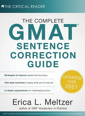 预售 按需印刷 The Complete GMAT Sentence Correction Guide