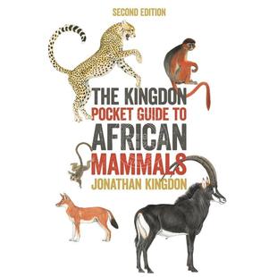The Kingdon Pocket Guide to African Mammals非洲哺乳动物金顿袖珍指南：第二版 英文原版普林斯顿