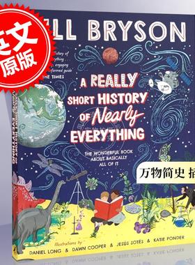 现货 万物简史 插图版 英文原版 A Really Short History of Nearly Everything比尔 布莱森 Bill Bryson