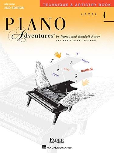 level 4 - technique & artistry book: piano adventures
