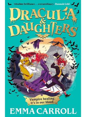 预售 德古拉与他的女儿们 青少年读物 Emma Carroll 英文原版 Dracula & Daughters 9-11岁