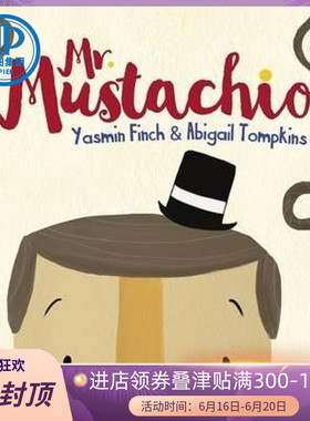 现货 胡子先生 英文原版 Mr Mustachio 儿童故事书 童书