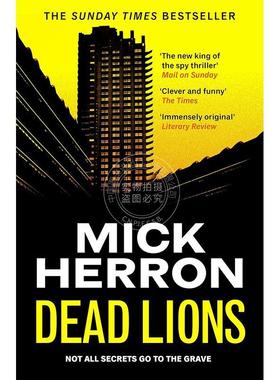 预售 死狮 斯劳部门流人系列2 间谍小说 英文原版 Dead Lions Slough House Book 2 Mick Herron