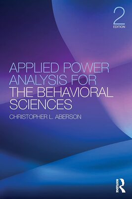预售 按需印刷 Applied Power Analysis for the Behavioral Sciences