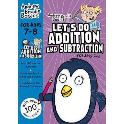 现货！Let's do Addition Subtraction 7-8