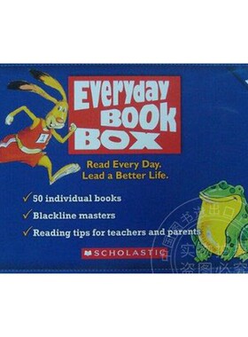 现货 英文原版 Everyday Book Box: Blue 《天天阅读》第三级-蓝色套装