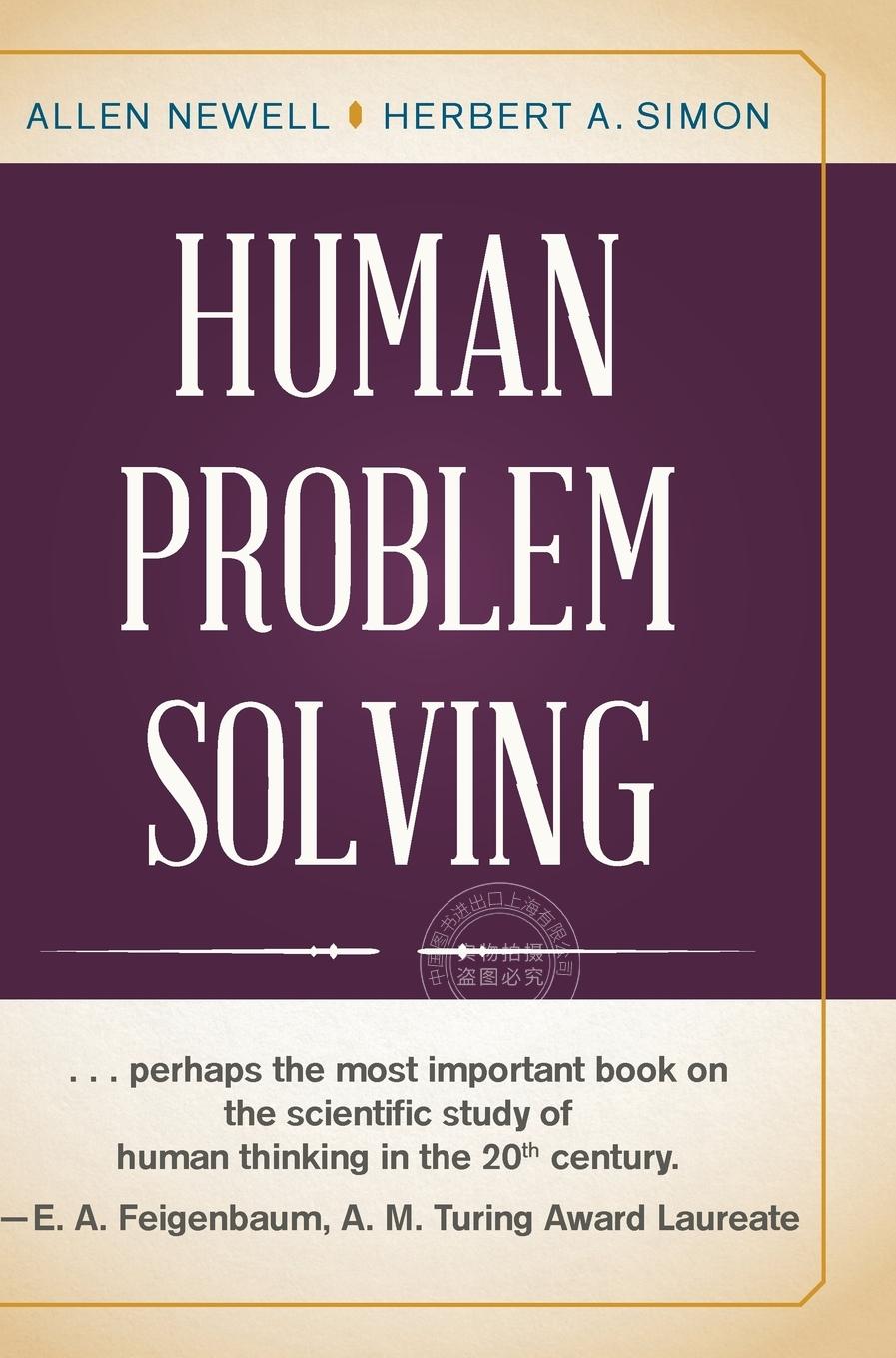 【预售 按需印刷】 Human Problem Solving