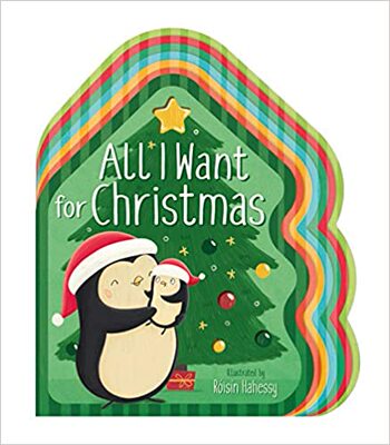 现货 All I Want for Christmas  我想要的圣诞礼物 儿童启蒙纸板书 英文原版 小老虎出版社
