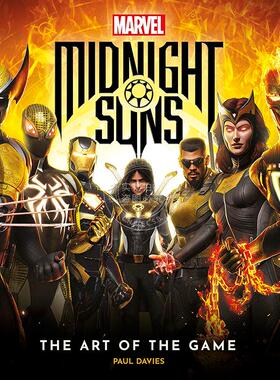 漫威午夜之子游戏设定集 进口插画原画艺术书籍  英文原版 Marvel's Midnight Suns - The Art of the Game