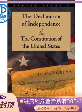 现货 The Declaration of Independence and The Co