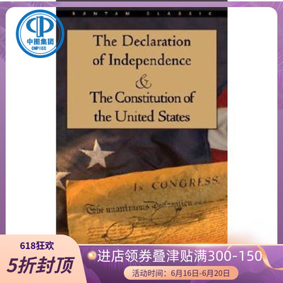 现货 The Declaration of Independence and The Co