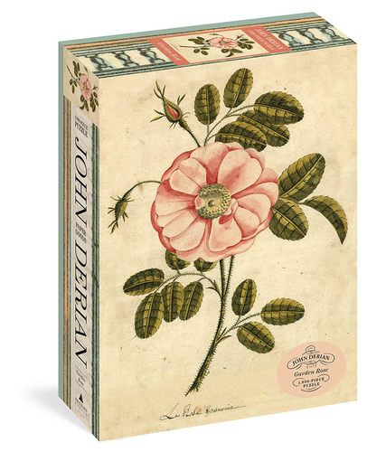 现货 约翰·德里安 花园玫瑰拼图 1000片艺术拼图生日礼物John Derian Paper Goods: Garden Rose 1,000-Piece Puzzle