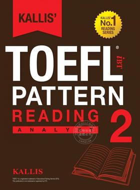 现货 按需印刷 Kallis' TOEFL iBT Pattern Reading 2