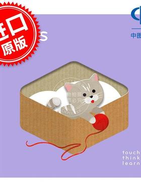 触摸思考学习：宠物 儿童触觉启蒙绘本书 英文原版 TouchThinkLearn: Pets 2-4岁