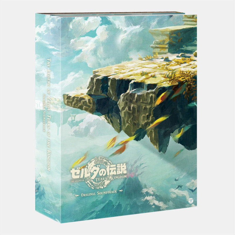 任天堂 - 《塞尔达传说:王国之泪》原声音乐【通常盘】9CD