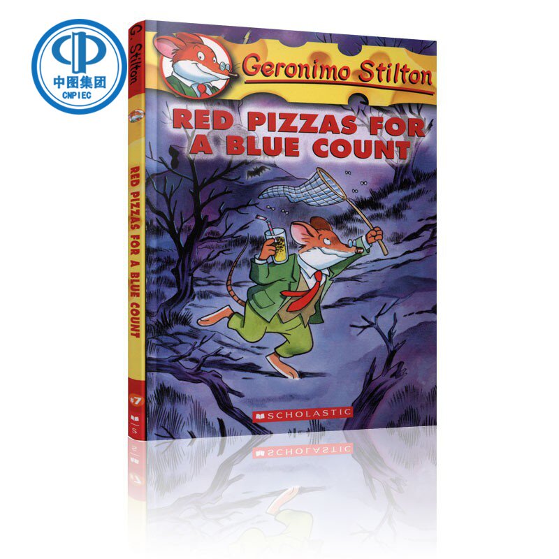 现货 英文原版 老鼠记者7：古堡鬼鼠 Red Pizzas for a Blue Count