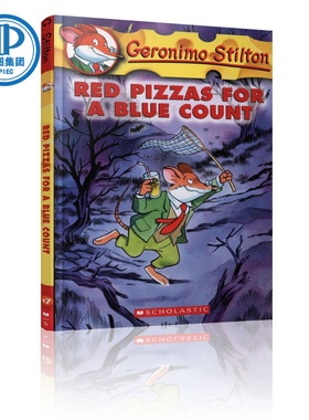 现货 英文原版 老鼠记者7：古堡鬼鼠 Red Pizzas for a Blue Count
