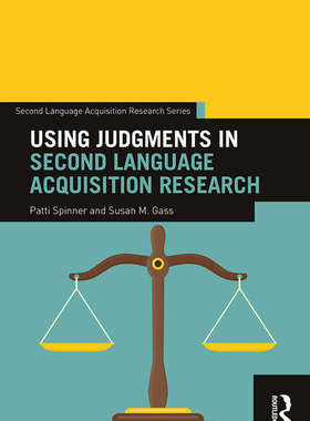 预售 按需印刷 Using Judgments in Second Language Acquisition Research