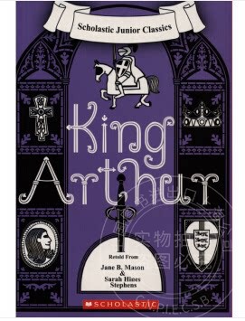 现货 英文原版Scholastic Junior Classics: King Arthur (Book with CD)学乐青少年经典：亚瑟王（含CD）