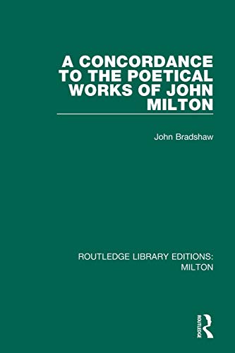 预售 按需印刷 A Concordance to the Poetical Works of John Milton