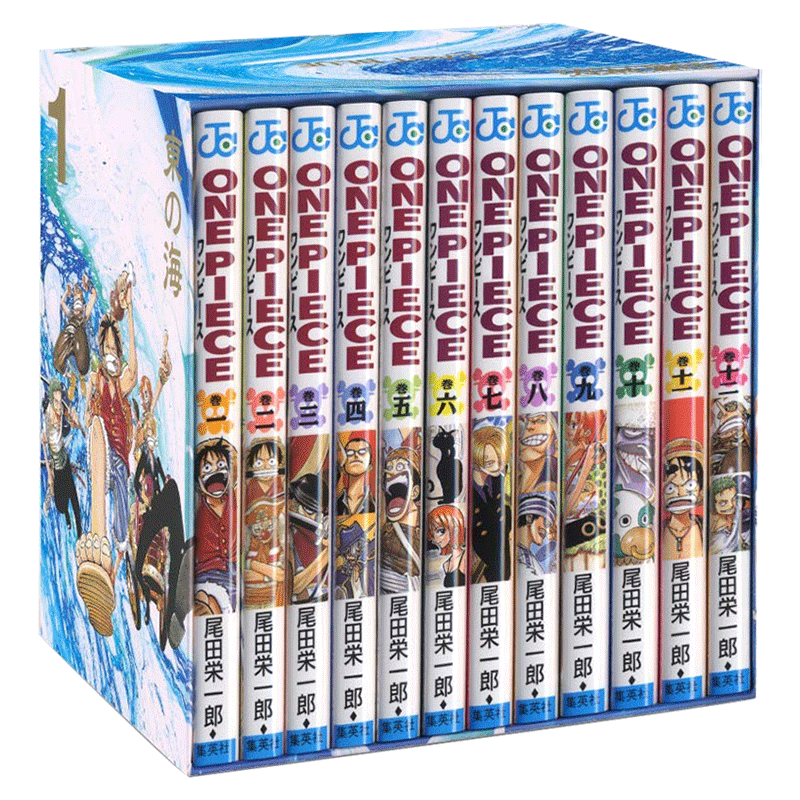 预售 进口日文 漫画 航海王 海贼王 东海篇 ONE PIECE 第 一部 EP1 BOX 東の海 套装