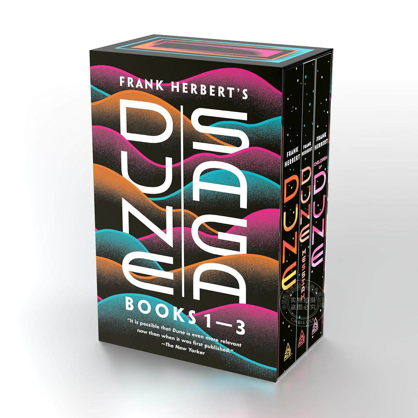 沙丘三部曲 平装套装 弗兰克·赫伯特 Frank Herbert 英文原版 Frank Herbert's Dune Saga 3-Book Boxed Set